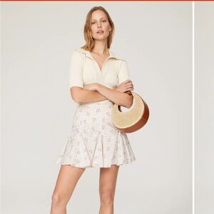 Polo Ralph Lauren Cream Floral Micky Skirt